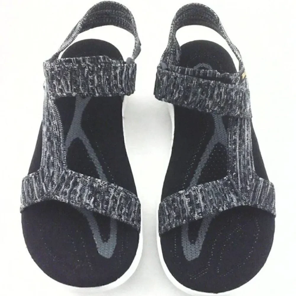 Teva Float 2 Evolve Knit Men's Sandals Size 12 Grey/Black Color